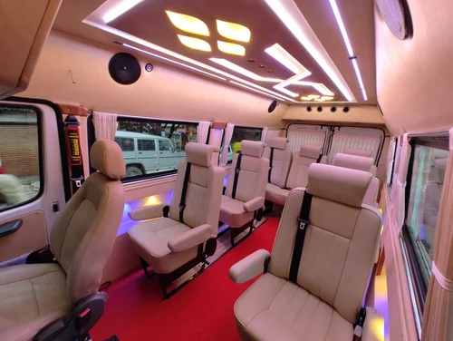 7 Seater Maharaja Tempo Traveller Luxury in Delhi